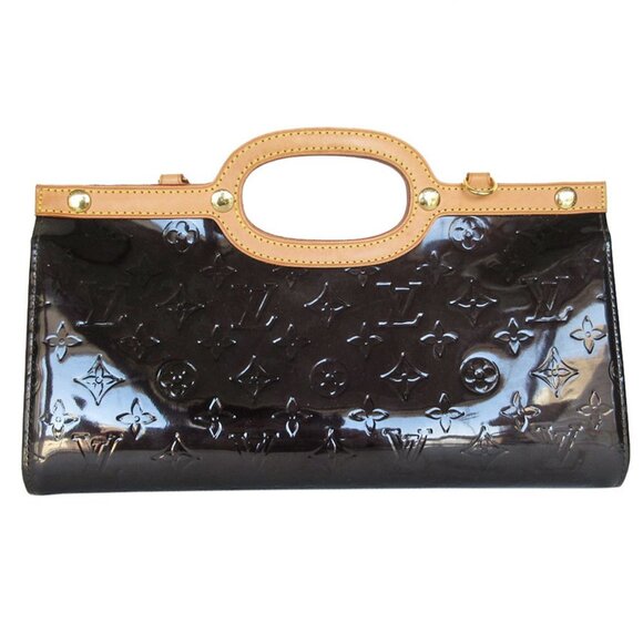 LOUIS VUITTON Brown Monogram Leather Shoulder Bag - Picture 1 of 5